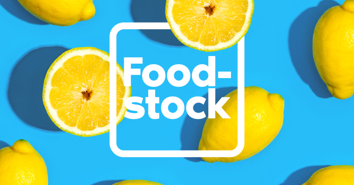 Foodstockin logo ja sitruunoita